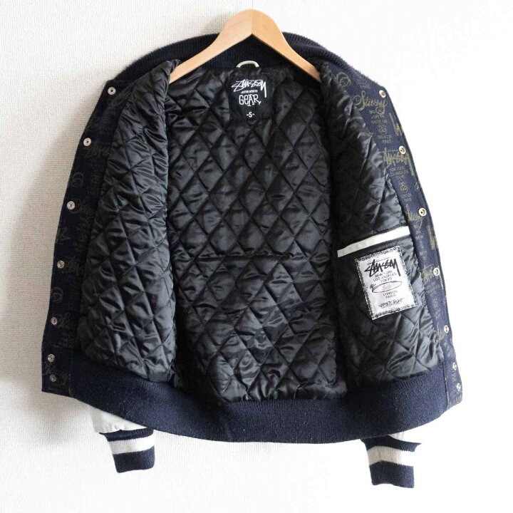 楽天市場】【希少】STUSSY【25th WORLD TOUR スタジャン】S オールド 