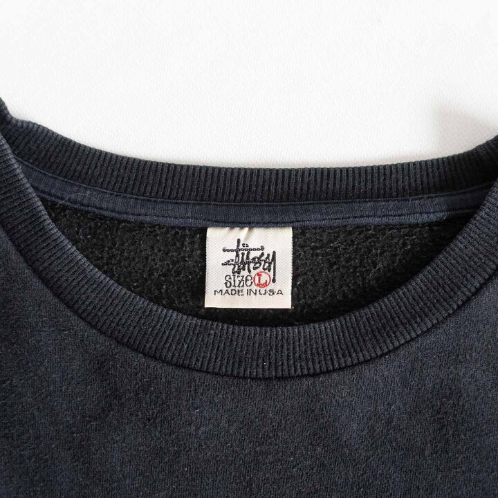楽天市場】【90s/USA製】STUSSY【スーパースター ロゴ スウェット】L 