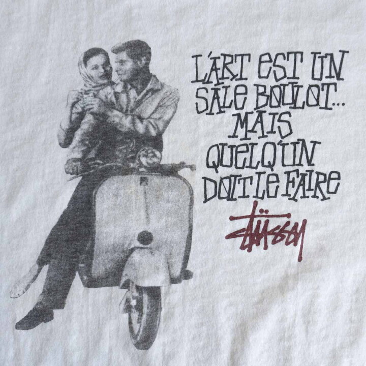 楽天市場】【80s/USA製】STUSSY【ローマの休日 Tシャツ】L  