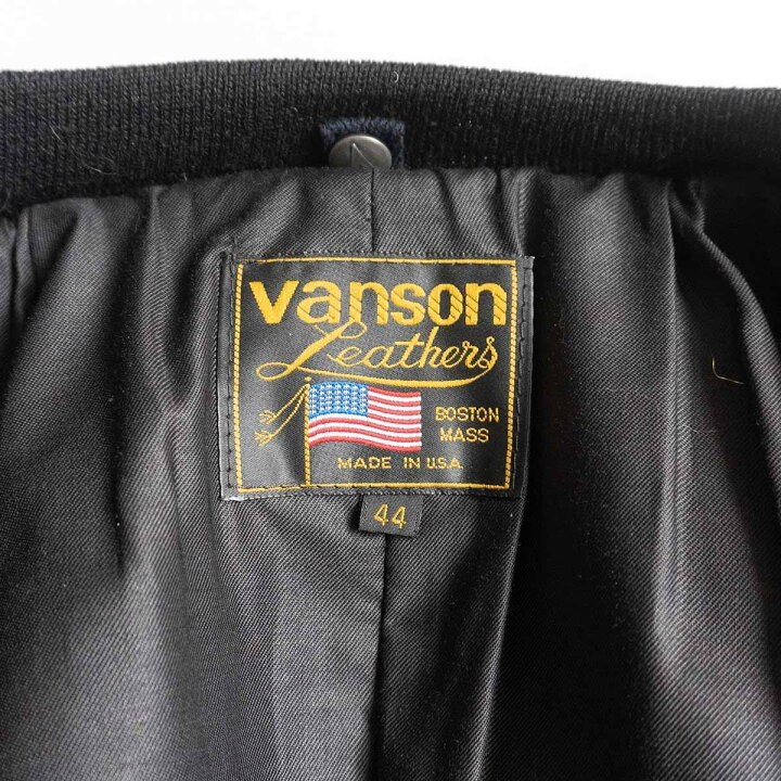 楽天市場】【ビッグサイズ】 VANSON 【TJV オールレザー スタジャン 