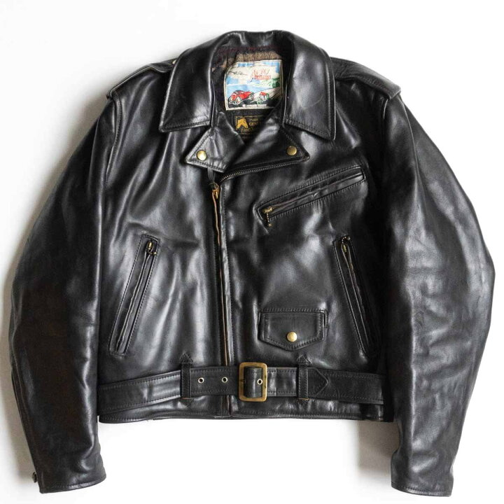 楽天市場】【雰囲気抜群/90s】AERO LEATHER【Motorcycle Jacket/ホース 