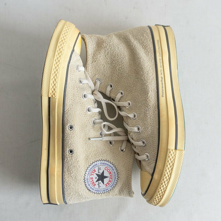 楽天市場】【希少】CONVERSE CT70【thisisneverthat×CHUCK 70 HIGH NEW 