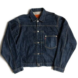 【雰囲気抜群/濃紺】 LEVI'S 【 506XX BIG E デニムジャケット 】40 ファースト 1ST 日本製 インディゴ