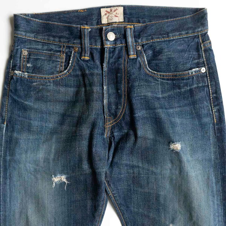 楽天市場】【名作】RRL 【CRUSH JEANS】30×30 アメリカ製 インディゴ 