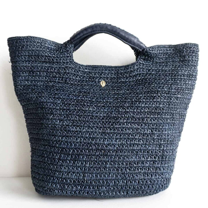 楽天市場】【美品】HELEN KAMINSKI【レザーハンドル ラフィア トート  