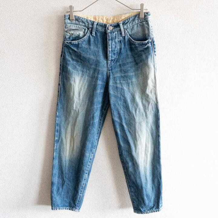 楽天市場】【美品】mina perhonen 【always テーパード デニムパンツ 