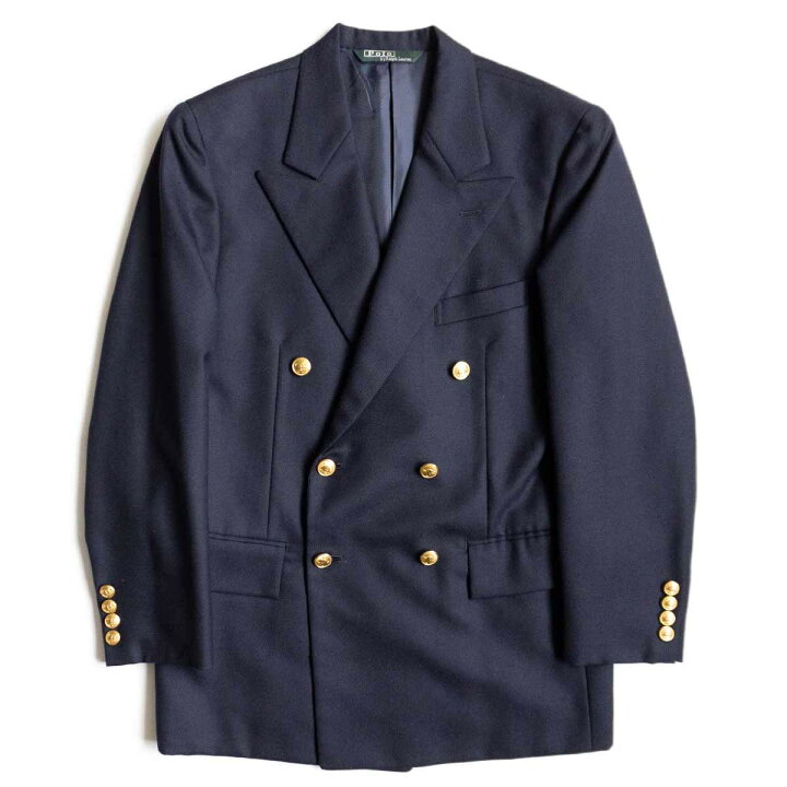 楽天市場】【最高級品】POLO RALPH LAUREN【テーラードジャケット /紺  