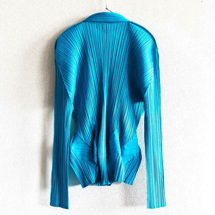 楽天市場】【美品】 PLEATS PLEASE【変形 プリーツ シャツ ブラウス 