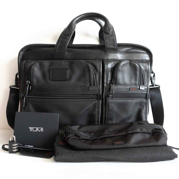 楽天市場】【美品】TUMI トゥミ 【96114DH/ALPHA2 レザー  