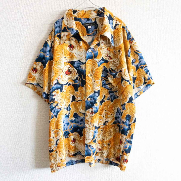 楽天市場】【極美品】WEAR MASTERS 【THE HUNDRED TIGERS 百虎 アロハ 