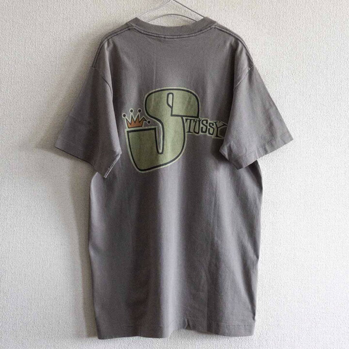 楽天市場】【80s/USA製】STUSSY【Sクラウン Tシャツ】L ステューシー 