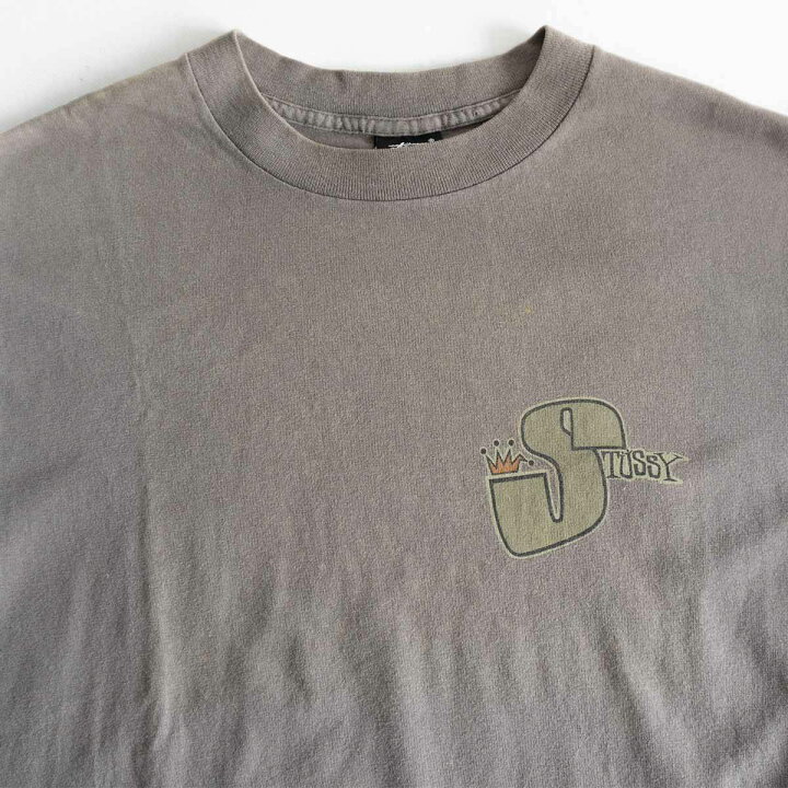楽天市場】【80s/USA製】STUSSY【Sクラウン Tシャツ】L ステューシー 