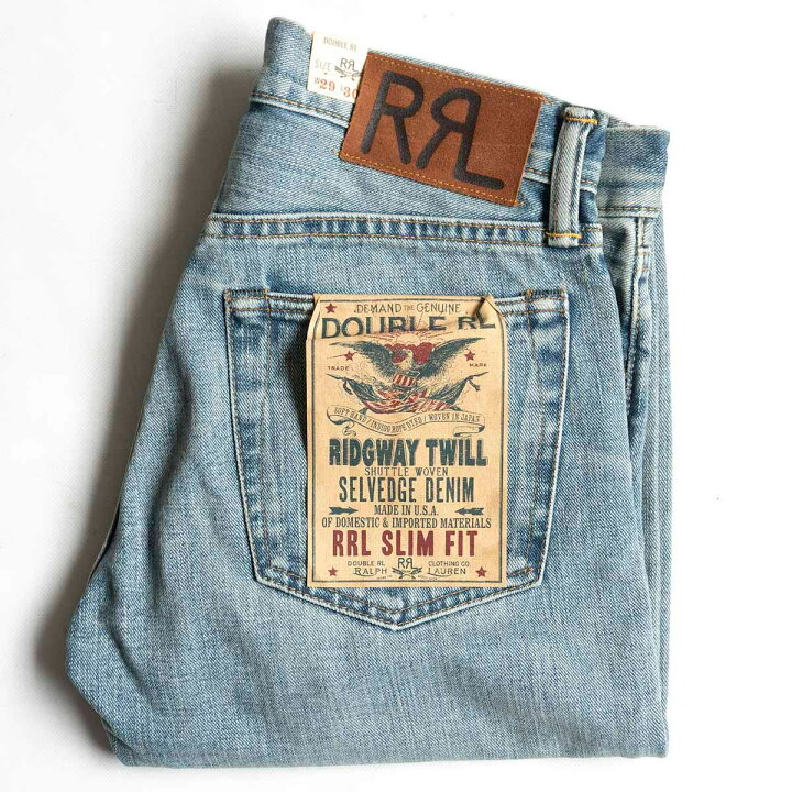 楽天市場】【未使用】RRL 【SLIM FIT JEANS】29×30 アメリカ製 スリム  