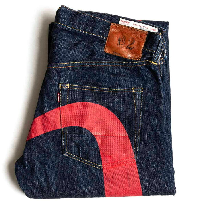 楽天市場】【雰囲気抜群/濃紺】EVISU 【LOT.2000 デニムパンツ】36×35 