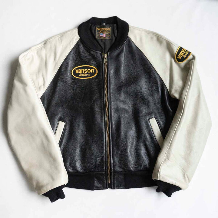 楽天市場】【美品/ビッグサイズ】 VANSON 【TJV オールレザー 