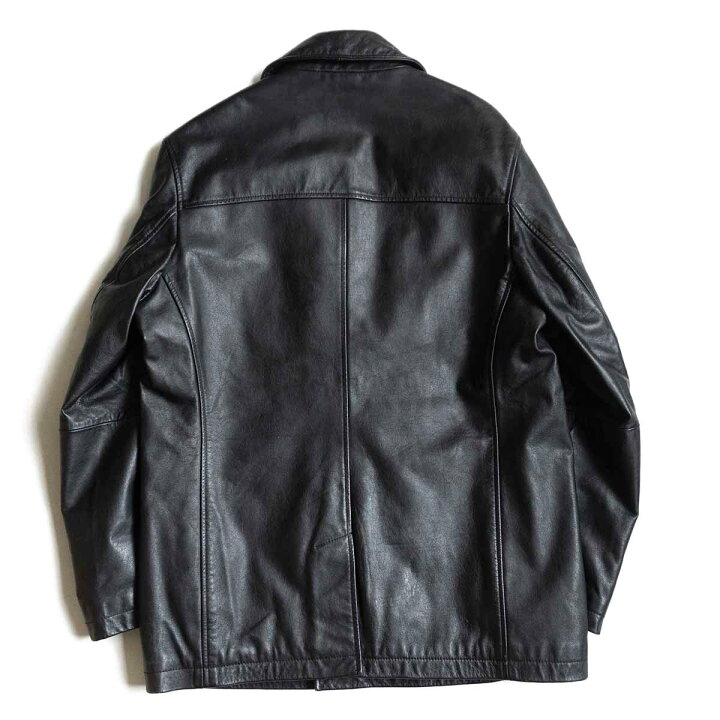 楽天市場】【美品/90s】OLD GAP【レザー ピーコート】S ブラック  