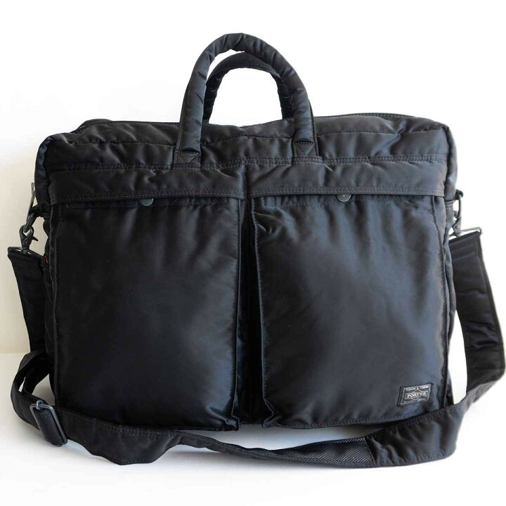 楽天市場】【美品】PORTER 【タンカー 2WAY 2層式 ブリーフケース  