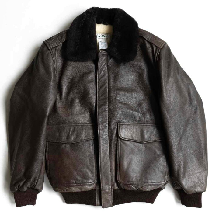 楽天市場】【美品】L.L.BEAN【80s/G-1 レザー フライト ジャケット】S 