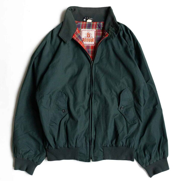 楽天市場】【定番】 BARACUTA 【G9 スウィングトップ ハリントン 