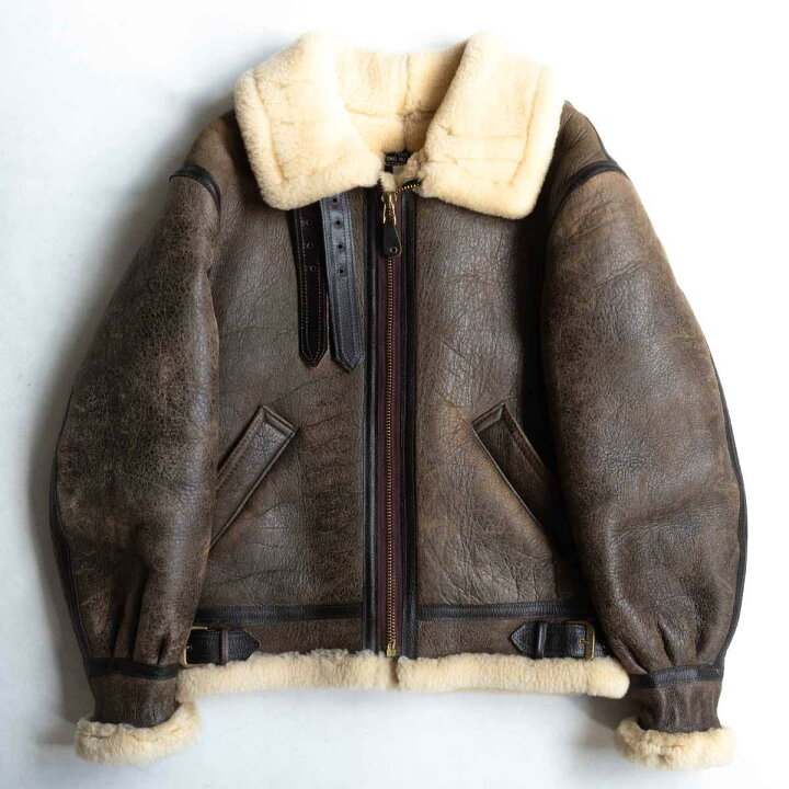 楽天市場】【美品】AVIREX【B-3 ムートンボンバージャケット】34 