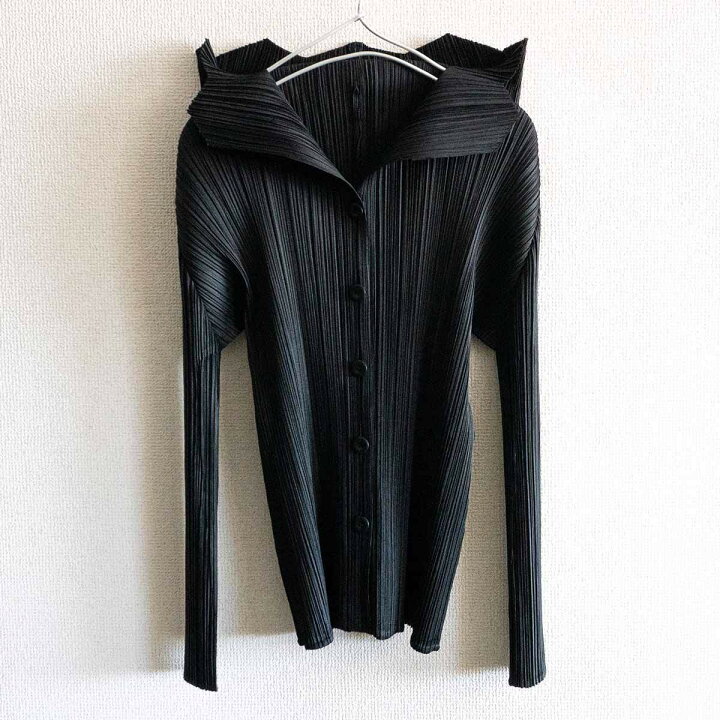 楽天市場】【美品】 PLEATS PLEASE【プリーツ シャツ ブラウス ｜長袖 
