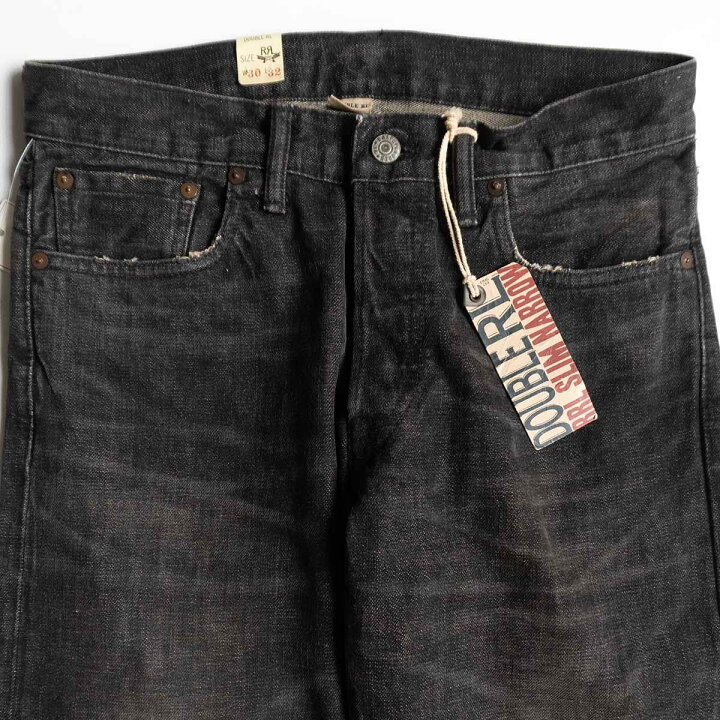 楽天市場】【未使用品】RRL【SLIM NARROW BLACK JEANS】30×32 アメリカ 