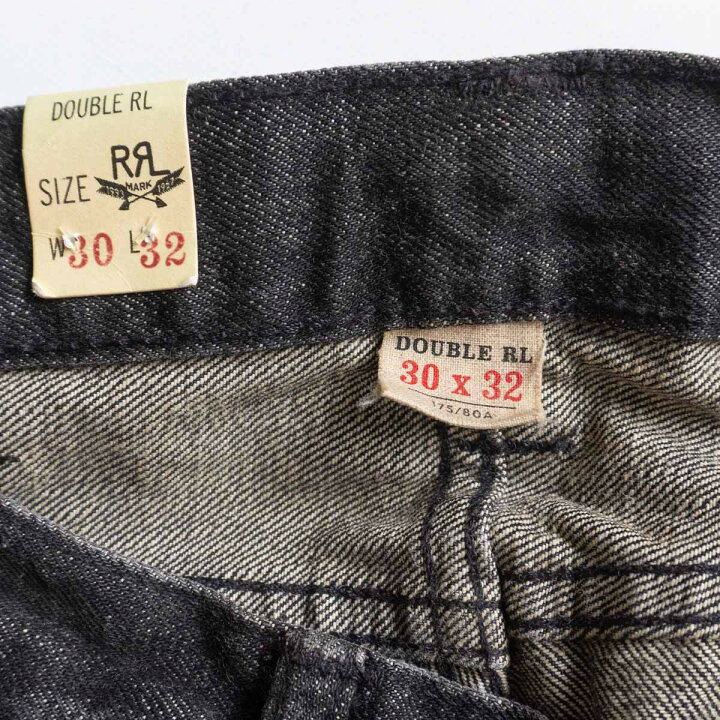 楽天市場】【未使用品】RRL【SLIM NARROW BLACK JEANS】30×32 アメリカ 