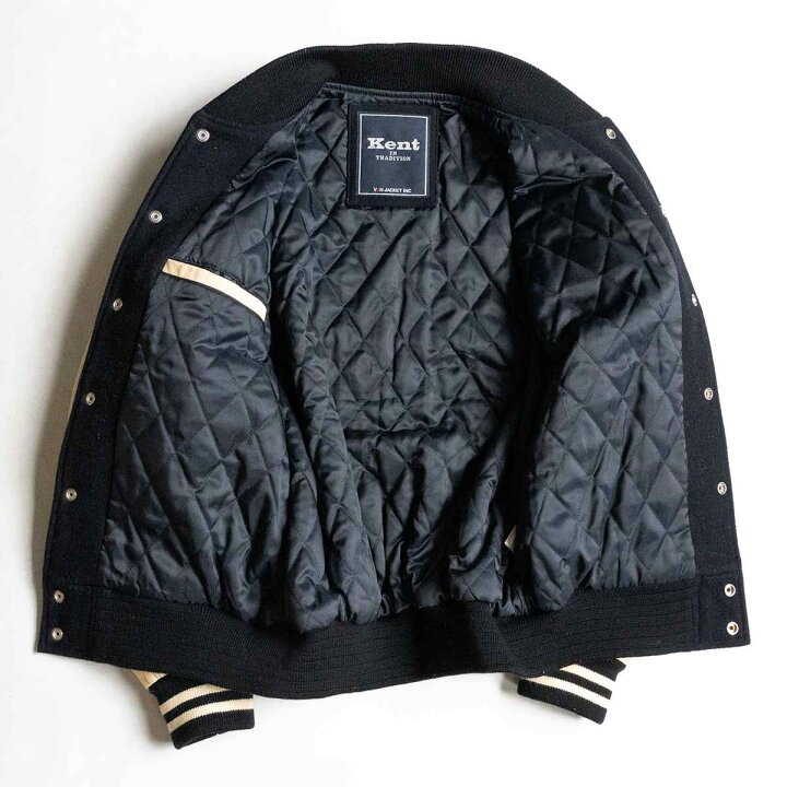 楽天市場】【美品】Kent in TRADITION×VAN JAC【袖レザー スタジャン 