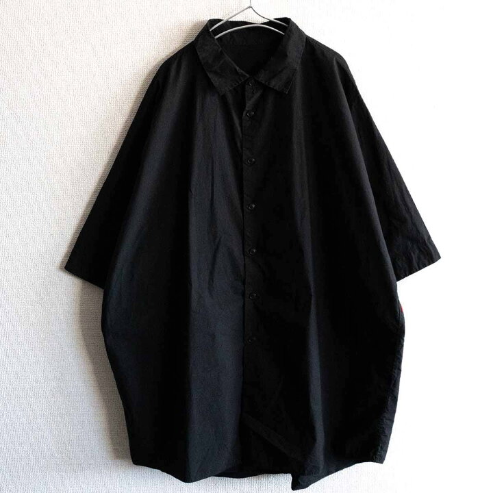楽天市場】【美品】 CASEY CASEY 【WAGA SHIRT】L ブラック シャツ 