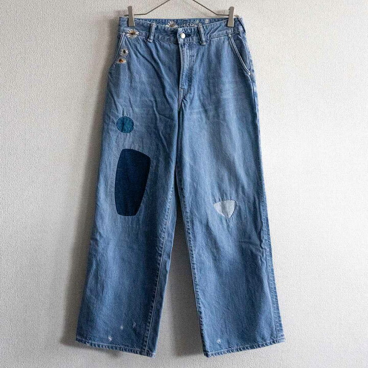 楽天市場】【美品】45R【再び おこめデニムのシャルロットパンツ  