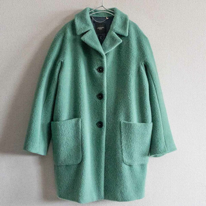 楽天市場】【最高級】 MAX MARA WEEKEND【アルパカ モヘア混 シャギー 