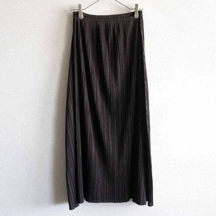 楽天市場】【美品】 PLEATS PLEASE【プリーツ ロング スカート 