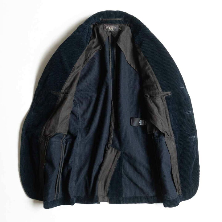 楽天市場】【極美品】 RRL 【インディゴ コーデュロイ スポーツコート 