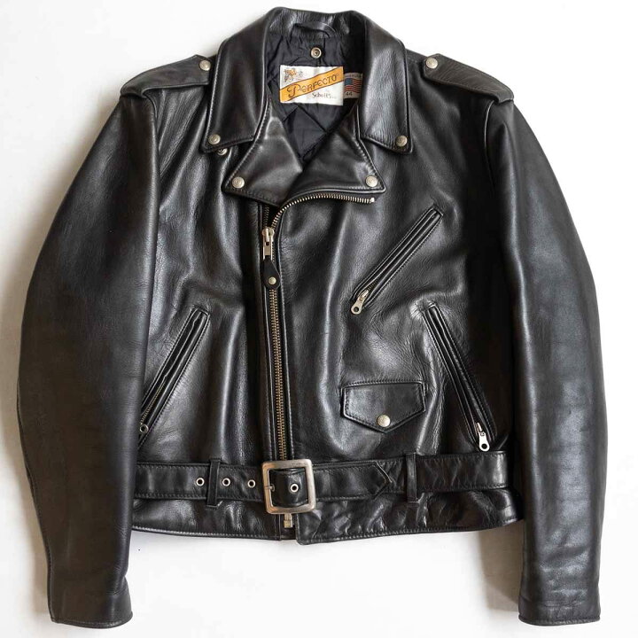 楽天市場】【美品/ビッグサイズ】SCHOTT【118/ダブルライダース 