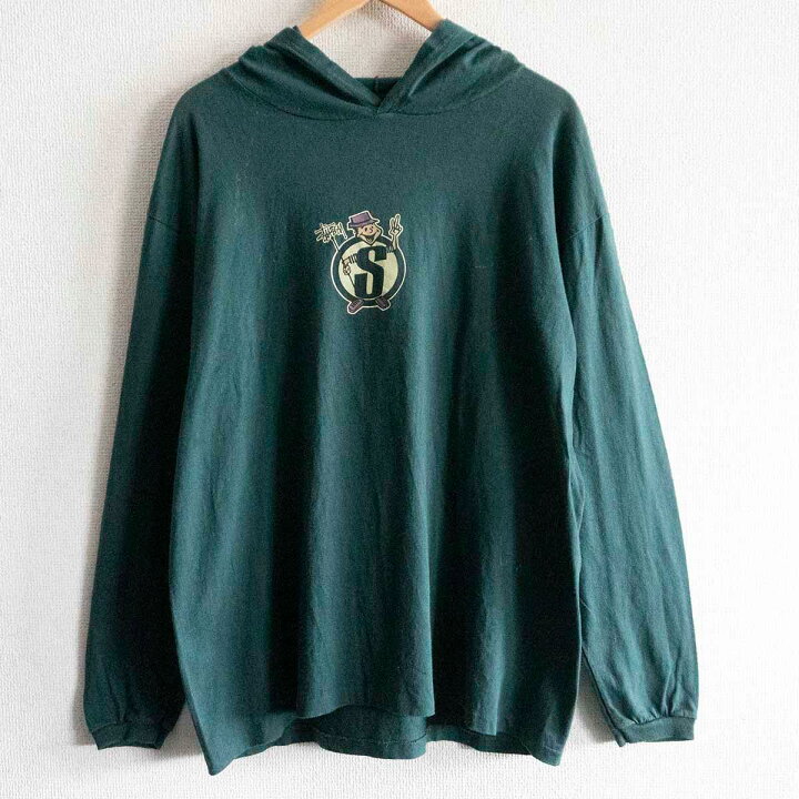 楽天市場】【希少/80s】OLD STUSSY【キャラロゴ プルオーバー パーカー  