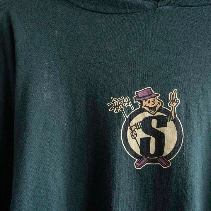 楽天市場】【希少/80s】OLD STUSSY【キャラロゴ プルオーバー パーカー 