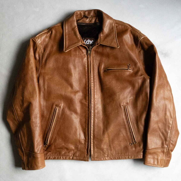 Schott[ショット] | ライナーボア 襟付き シングルカウレザー 