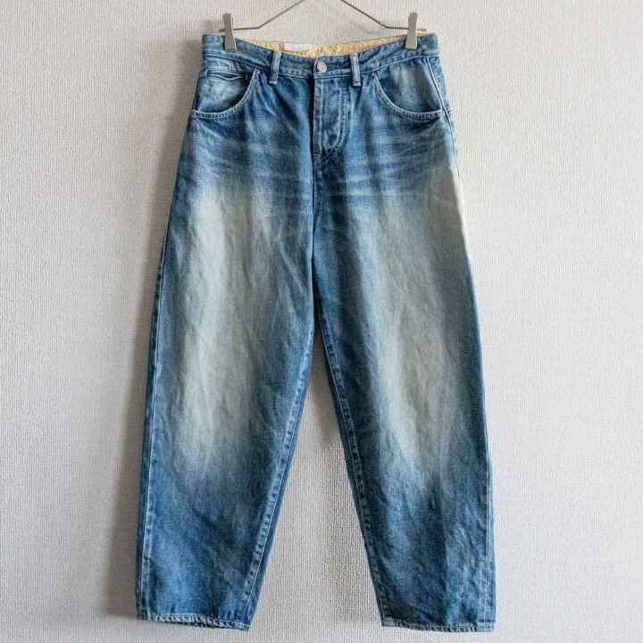 美品】mina perhonen 【always ロールアップ デニムパンツ】36 ミナ  