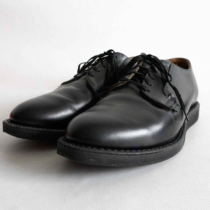楽天市場】【美品】REDWING【101/POSTMAN OXFORD SHOES】US9D ブラック 