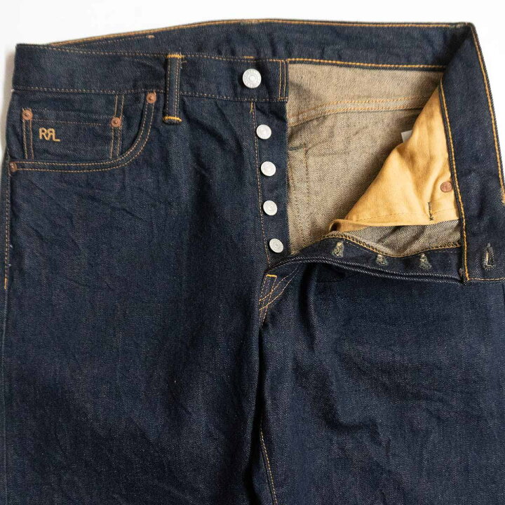 楽天市場】【美品】RRL【SLIM NARROW JEANS】33×32 スリムナロー 