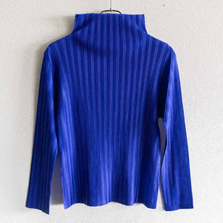 楽天市場】【美品】PLEATS PLEASE【ハイネック プリーツ カットソー  