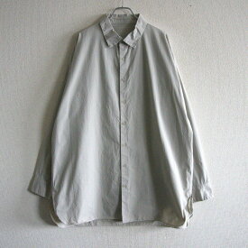 【美品】CASEY CASEY【HENRI SHIRT】XL シャツ グレー ケイシーケイシー 25051198