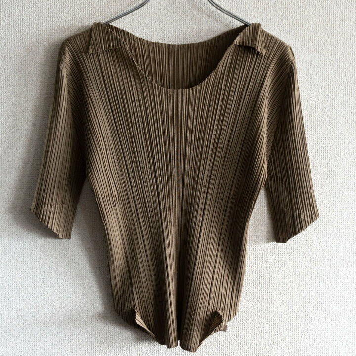 楽天市場】【美品】PLEATS PLEASE【プリーツ カットソー】 プリーツ  