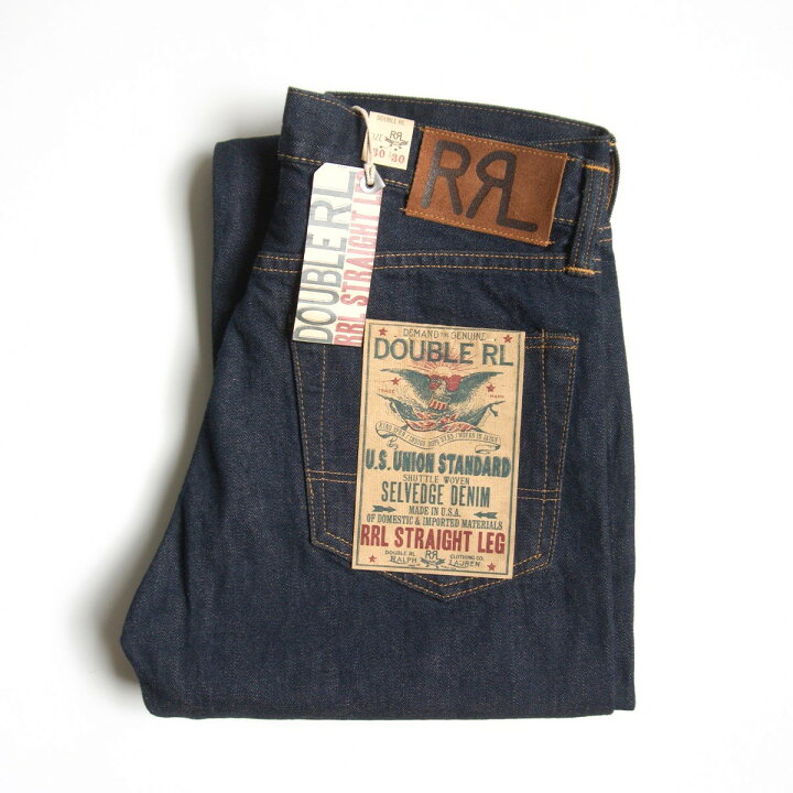 楽天市場】【未使用】 RRL 【STRAIGHT-LEG JEANS】【アメリカ製】30×30 