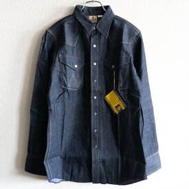【未使用/タグ付】WRANGLER × THE REAL McCOY'S【S9017/デニム ウエスタン シャツ】15 リアルマッコイズ ラングラー 25090514