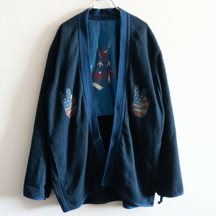 楽天市場】【極美品】KAPITAL【インディゴ 道着 キャンバス SHA-KA 