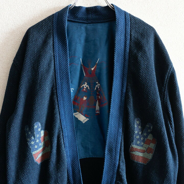 楽天市場】【極美品】KAPITAL【インディゴ 道着 キャンバス SHA-KA 