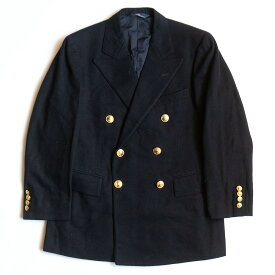 【最高級品】POLO RALPH LAUREN【テーラードジャケット /紺ブレ】160 ダブル 金牡丹 ポロラルフローレン ブレザー 25110077
