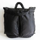 【極美品】PORTER 【タンカー 2way ヘルメットバッグ】ポーター ショルダーバッグ ナイロン ブラック TANKER BAG 2511…