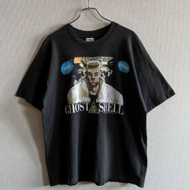 【90s】 【GHOST IN THE SHELL BATOU Tee】 XL 攻殻機動隊 アニメT 90年代 古着 Tシャツ 26030997